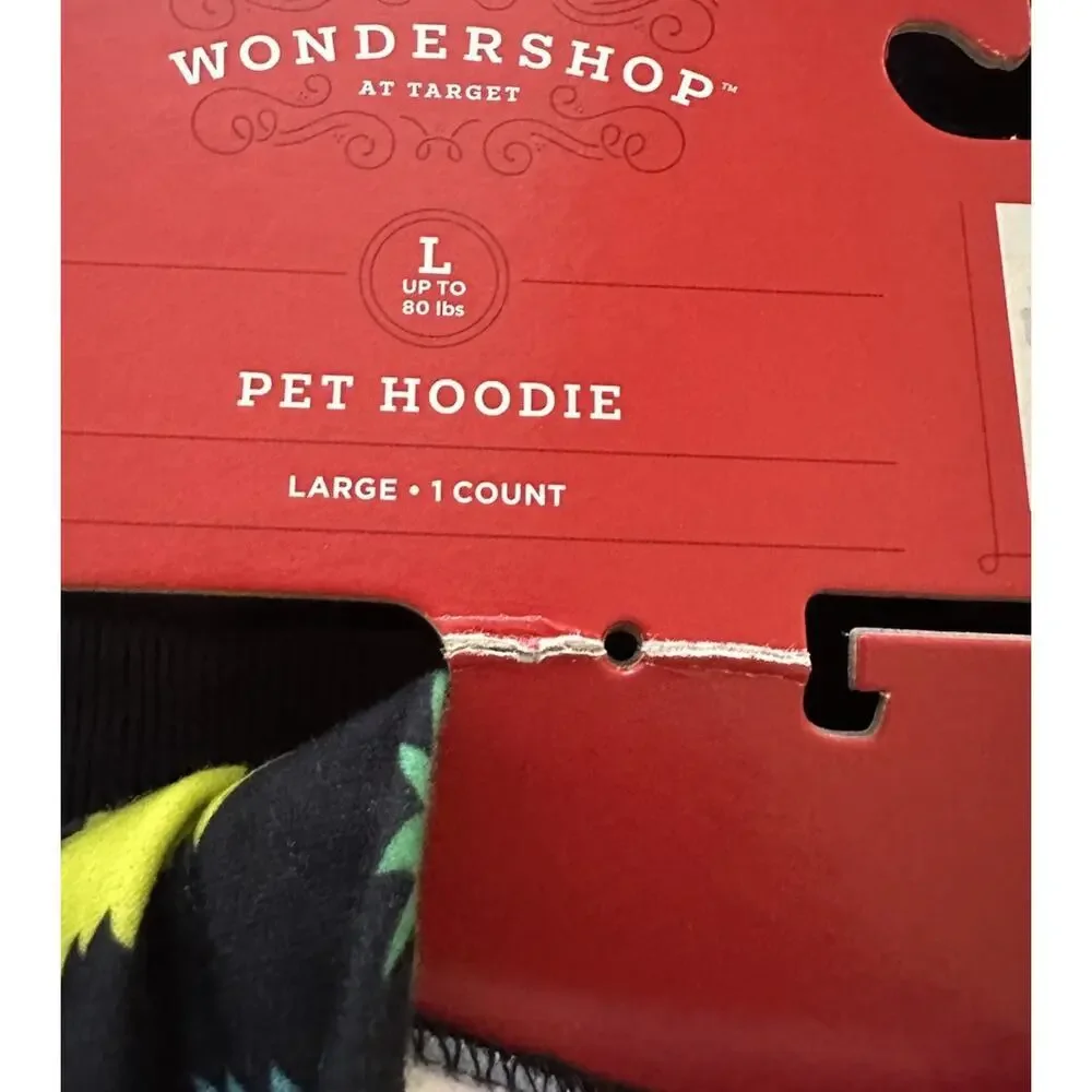 Wondershop Christmas Pet Pajamas Navy Blue Size Large